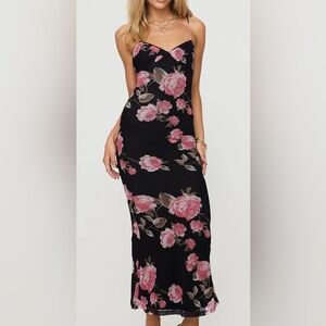 NWOT Princess Polly Manolis Floral Maxi Dress Size 2